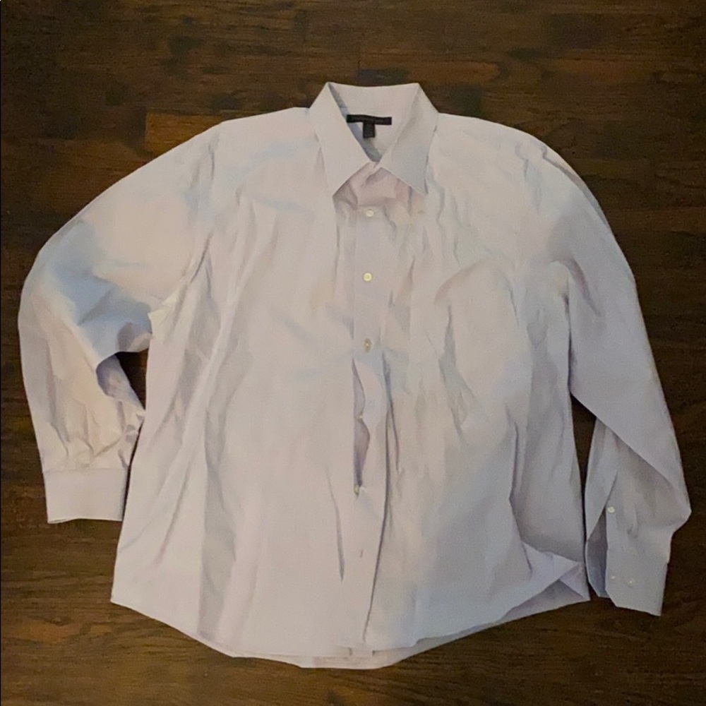 Express Dress Shirt XXL 18-18 1/2 Lavender